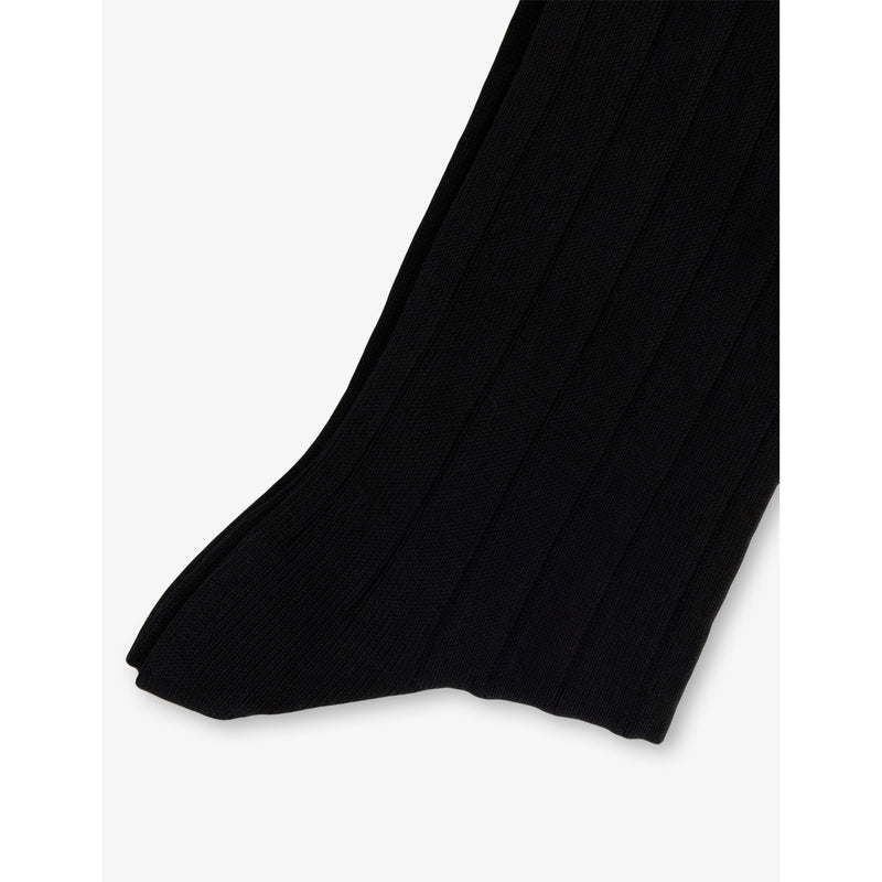 Paul Smith ribbed cotton-blend crew socks - British product