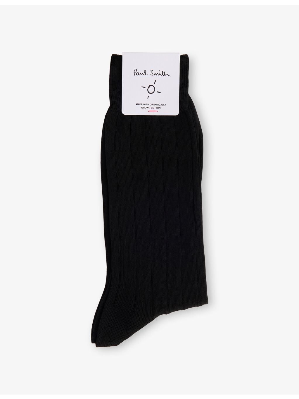 Paul Smith ribbed cotton-blend crew socks - British product