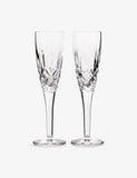 Royal Doulton Ashmere crystal flute set, 140ml, imported from the UK