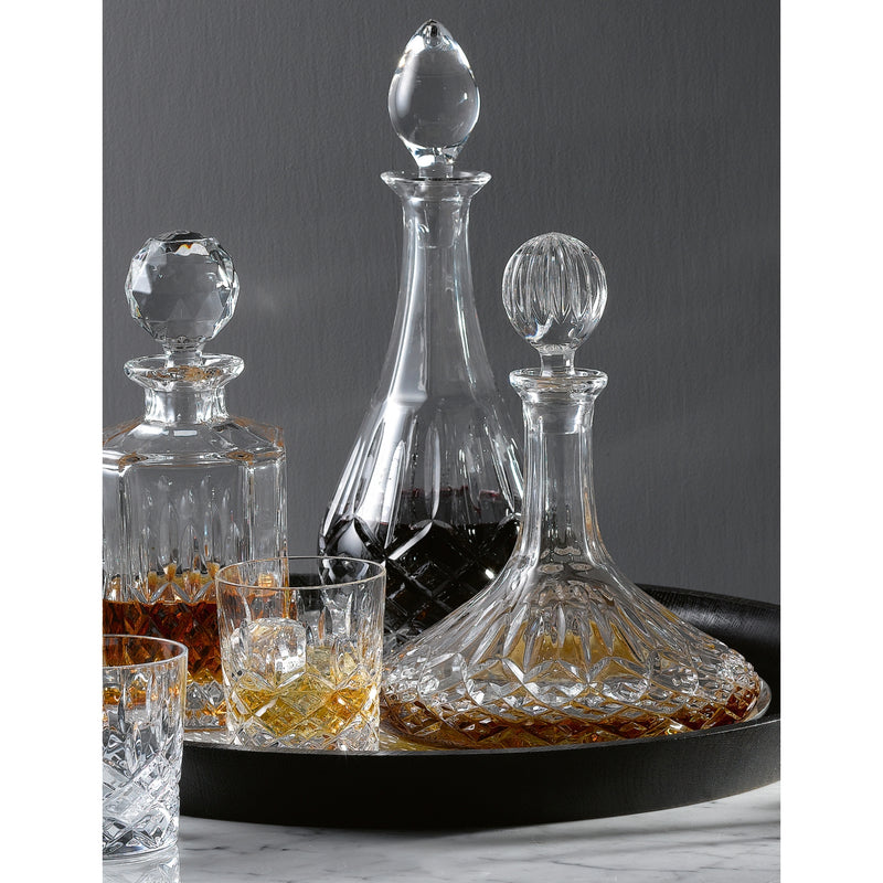 Royal Doulton Ashmere Ships crystal glass decanter 1000ml, imported from the UK