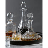 Royal Doulton Ashmere Ships crystal glass decanter 1000ml, imported from the UK