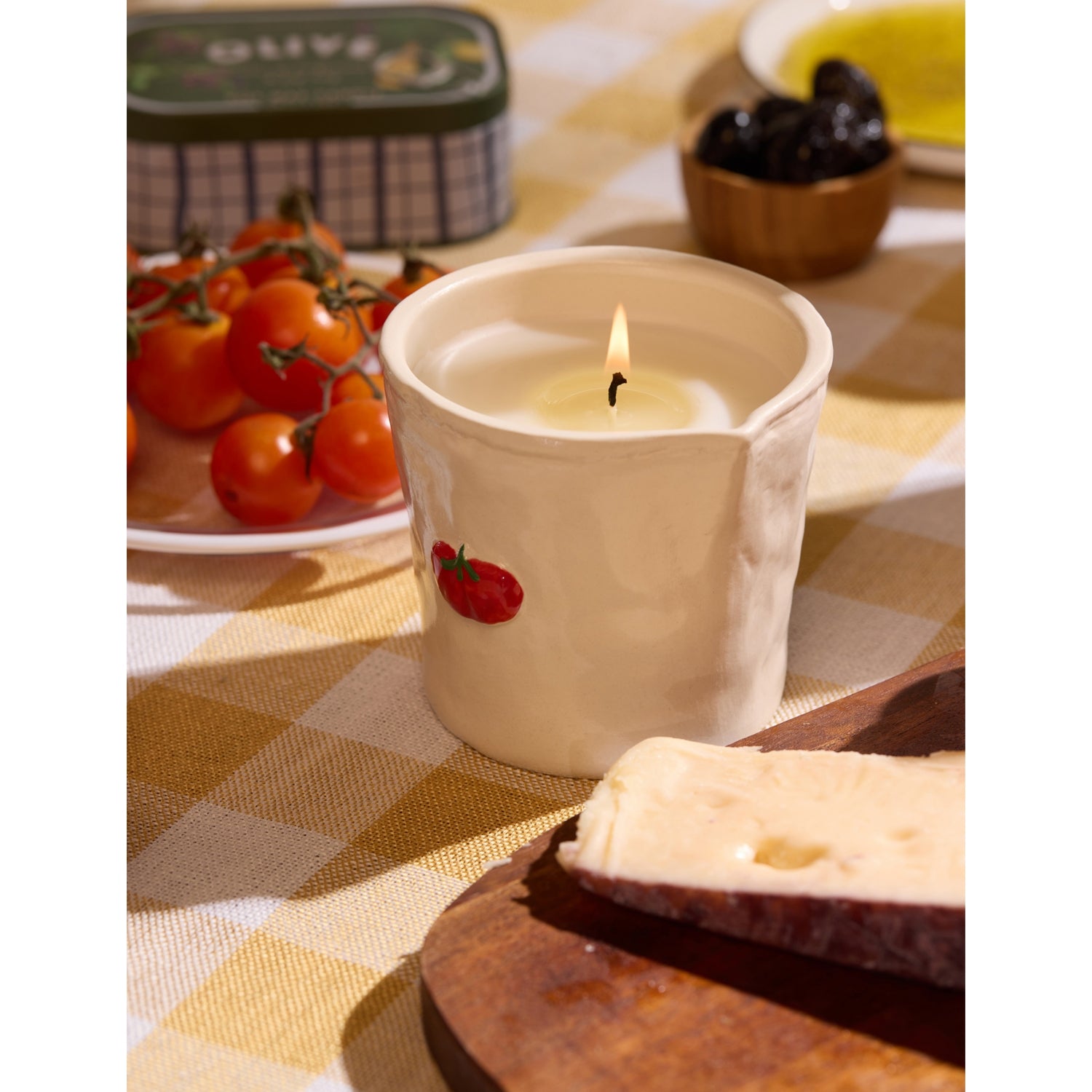 Paddywax Bistro Heirloom Tomato ceramic candle 226g - British product