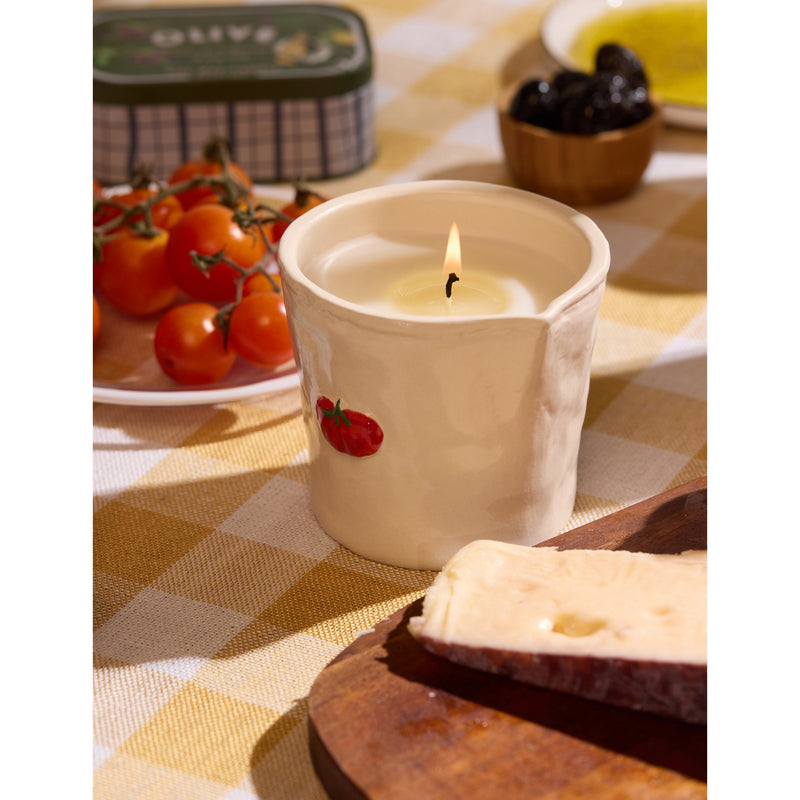 Paddywax Bistro Heirloom Tomato ceramic candle 226g - British product