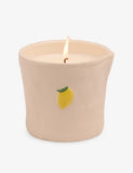 Paddywax Bistro Meyer Lemon ceramic scented candle 226g - British product