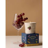 Paddywax Bordeaux Grape ceramic scented candle 226g - British product