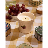 Paddywax Bordeaux Grape ceramic scented candle 226g - British product