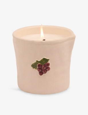 Paddywax Bordeaux Grape ceramic scented candle 226g - British product