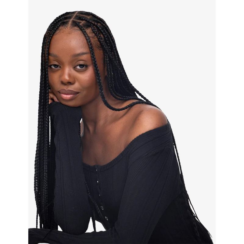 Ruka Braid-it Synths textured straight synthetic hair extensions 24 inch, UK version