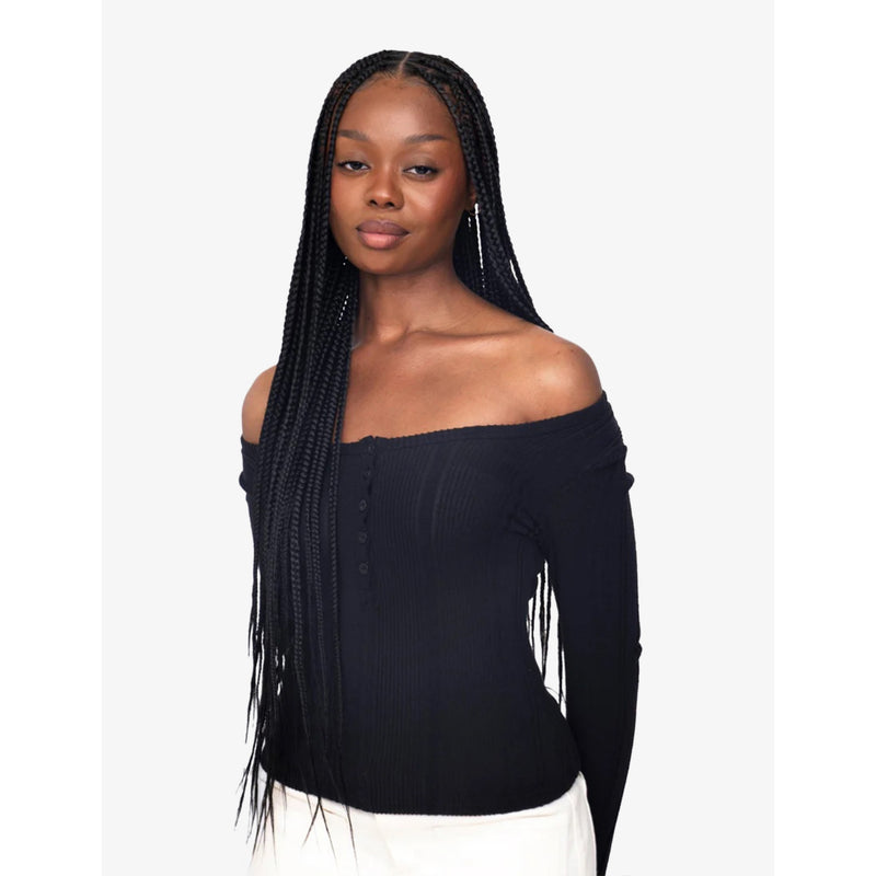 Ruka Braid-it Synths textured straight synthetic hair extensions 24 inch, UK version