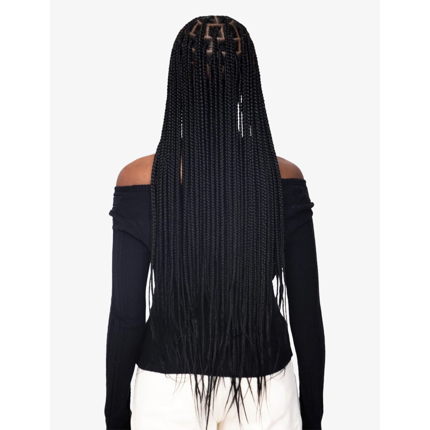Ruka Braid-it Synths textured straight synthetic hair extensions 24 inch, UK version