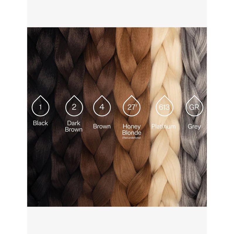 Ruka Braid-it Synths textured straight synthetic hair extensions 24 inch, UK version