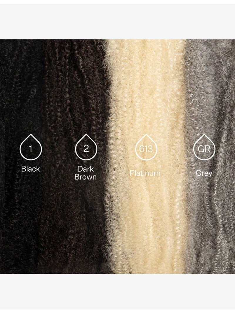 Braid-it Synths Afro Kinky synthetic extensions 10 inch, imported from the UK