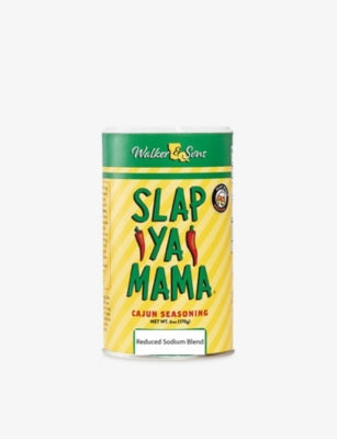 Slap Ya Mama reduced sodium Cajun seasoning 170g, imported from the UK