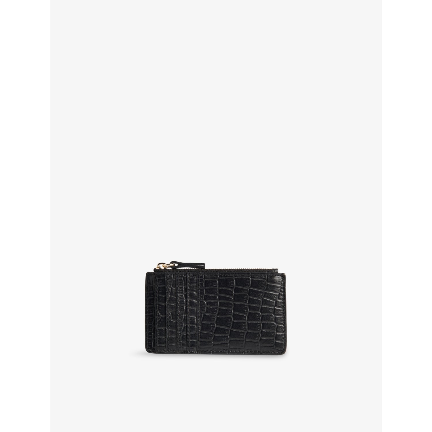Whistles mock-croc leather purse 12cm, imported from the UK