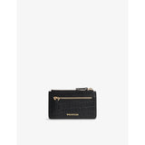Whistles mock-croc leather purse 12cm, imported from the UK