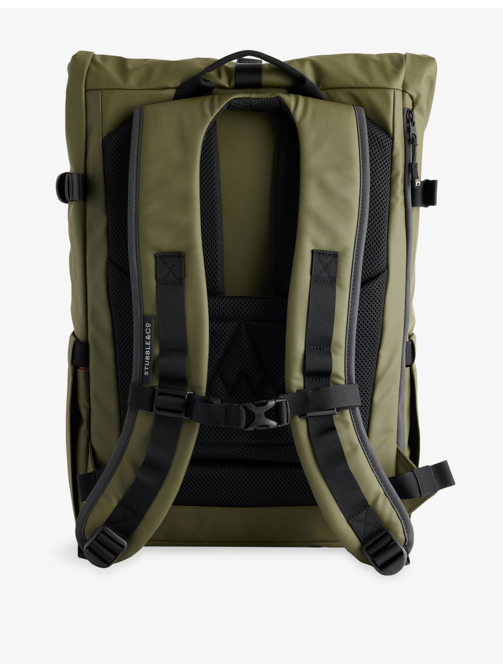 Stubble & Co woven roll top backpack 20L (British brand)