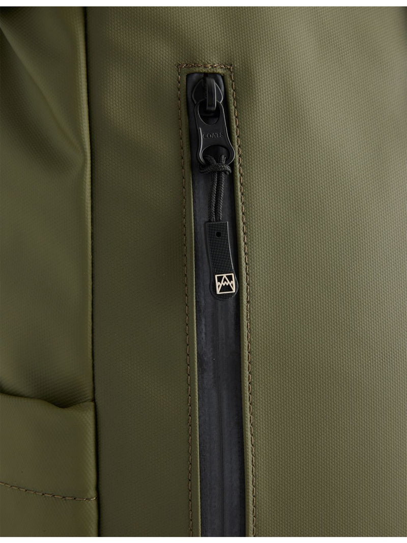 Stubble & Co woven roll top backpack 20L (British brand)