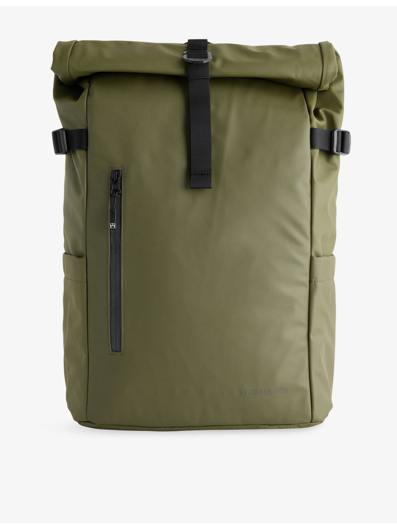 Stubble & Co woven roll top backpack 20L (British brand)