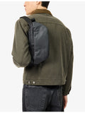 Stubble & Co woven crossbody bum bag 25cm, imported from the UK