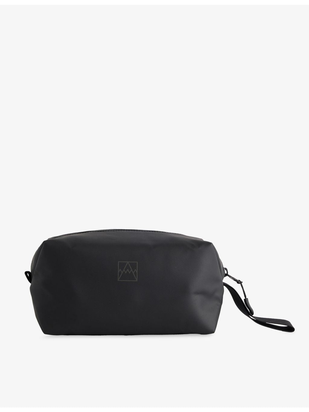 Stubble & Co logo-print waterproof woven wash bag - British product