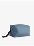 Stubble & Co logo-print woven wash bag - British product