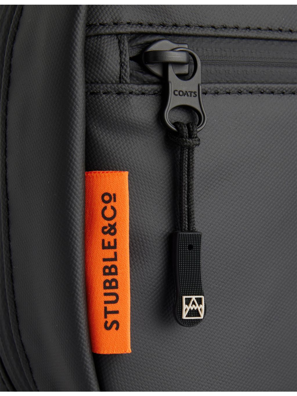 Stubble & Co logo-print woven wash bag - British product