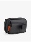 Stubble & Co logo-print woven wash bag - British product