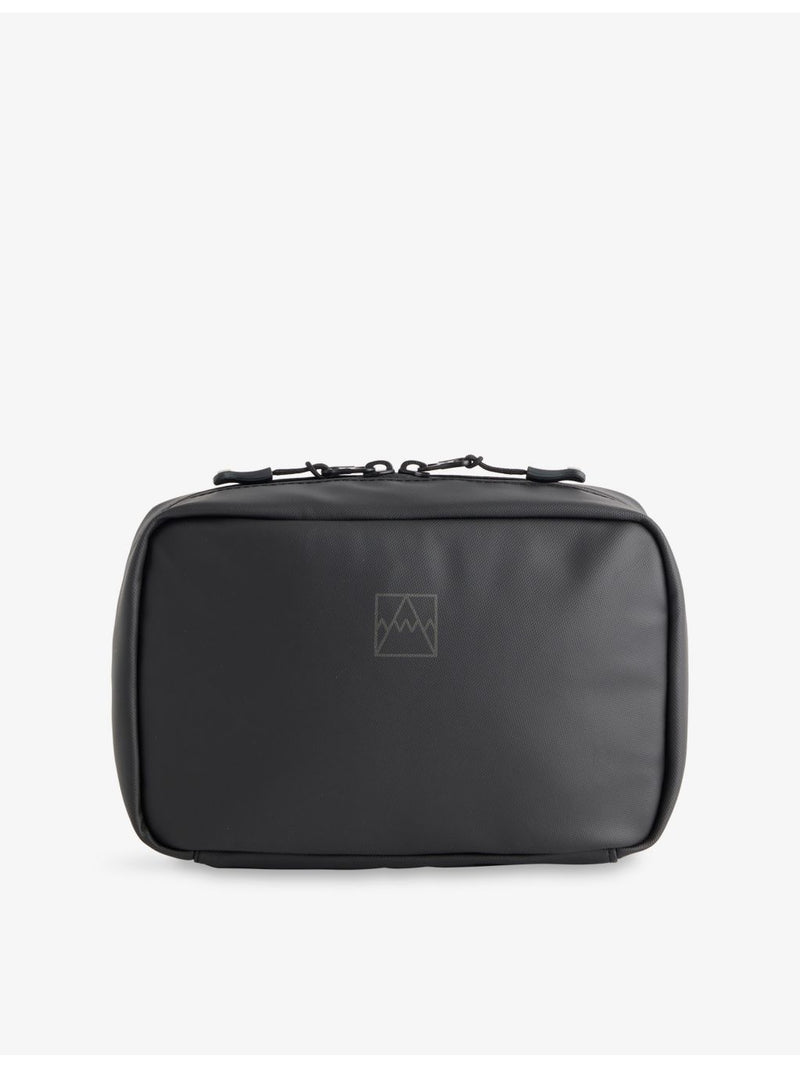 Stubble & Co logo-print woven wash bag - British product