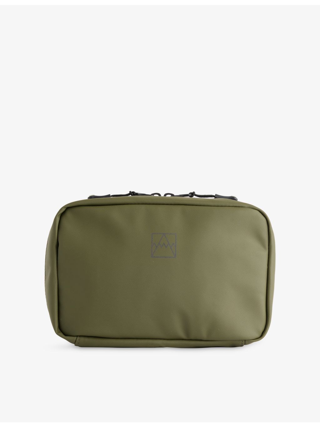 Stubble & Co woven washbag, compact travel size - British product