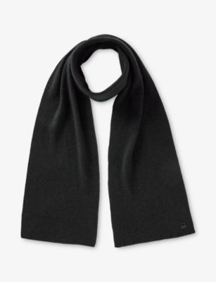 Benetton logo-plaque wool blend scarf 8-9 years, UK version