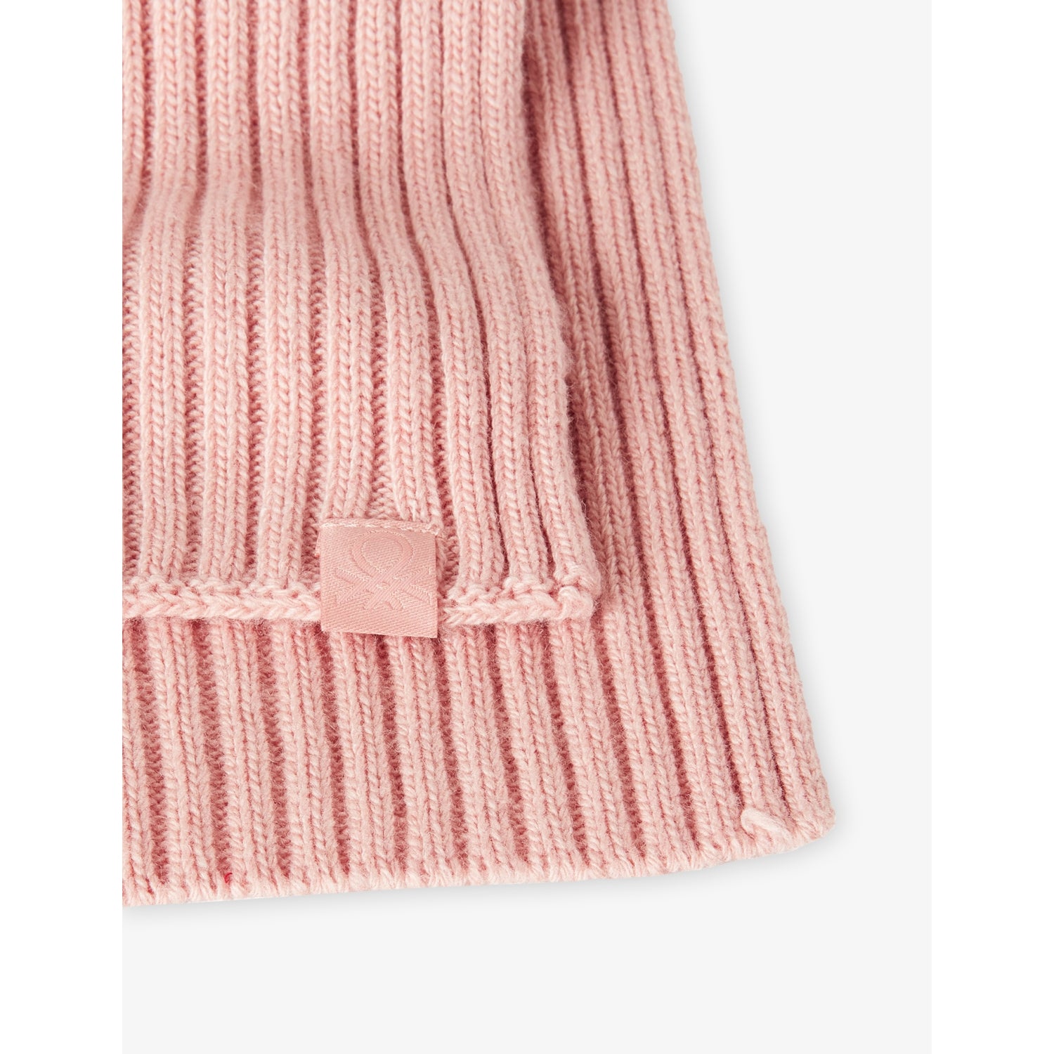 Benetton logo-patch wool blend scarf 3-4 years, imported from the UK