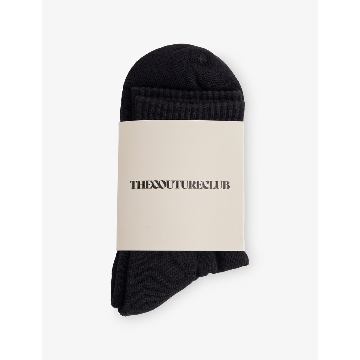 Couture Club Emblem cotton-blend socks, mid-calf, UK version