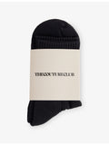 Couture Club Emblem cotton-blend socks, mid-calf, UK version