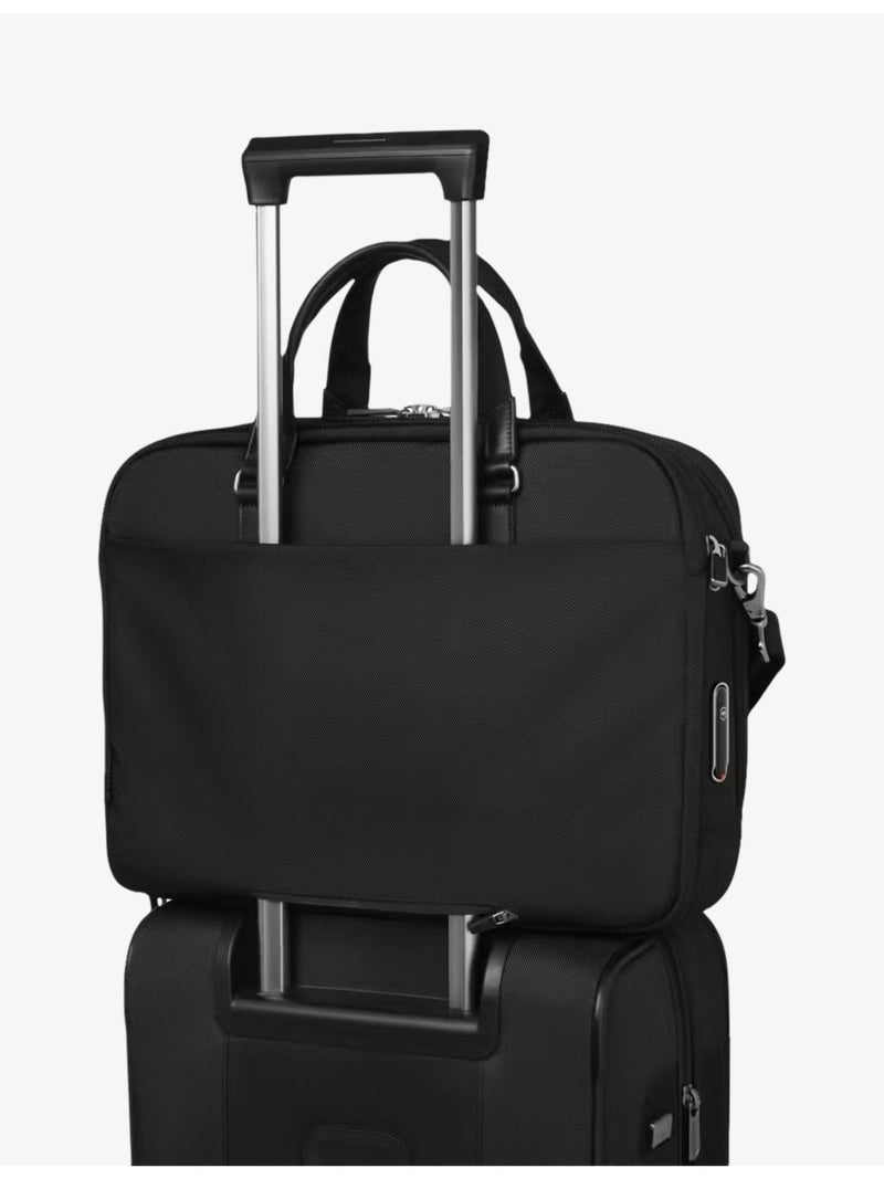 Victorinox Werks Traveler 7.0 Deluxe Woven Briefcase, imported from the UK
