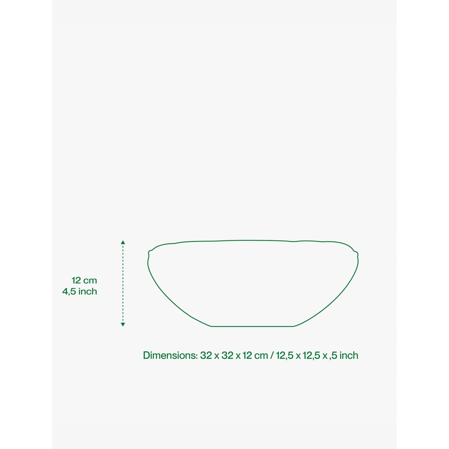 Home Studyo large ceramic bowl 32cm, UK version