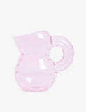 Home Studyo Emily glass jug with gloss finish 23.5cm, UK version