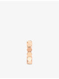 Chaumet 18ct rose gold hoop earrings 11mm, imported from the UK