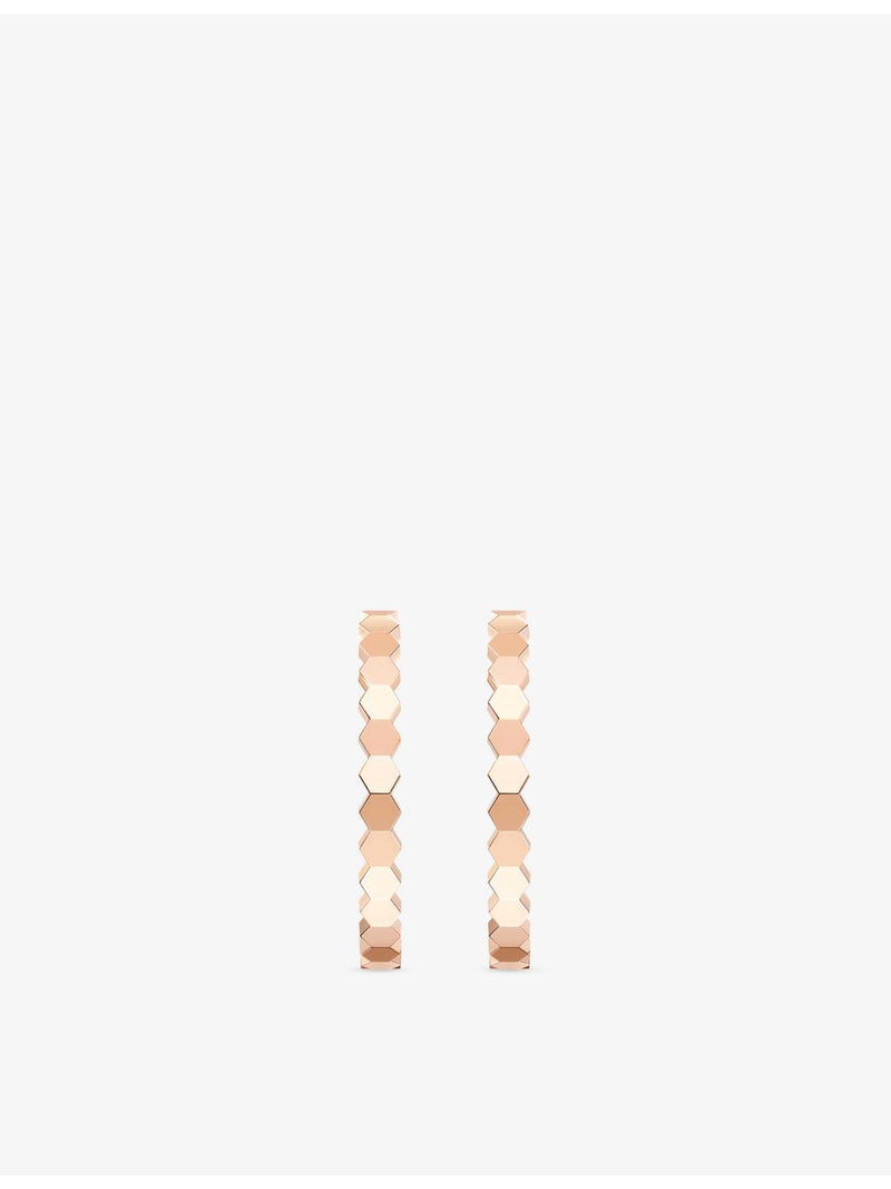 Chaumet hoop earrings 18ct rose gold, imported from the UK