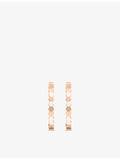 Chaumet hoop earrings 18ct rose gold, imported from the UK