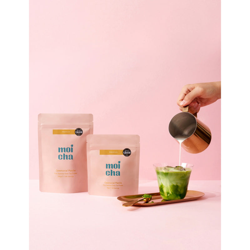 Moicha ceremonial matcha green tea powder 100g (British brand)
