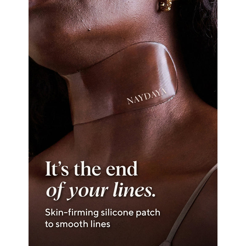 NAYDAYA neck wrinkle shield silicone patch - British product
