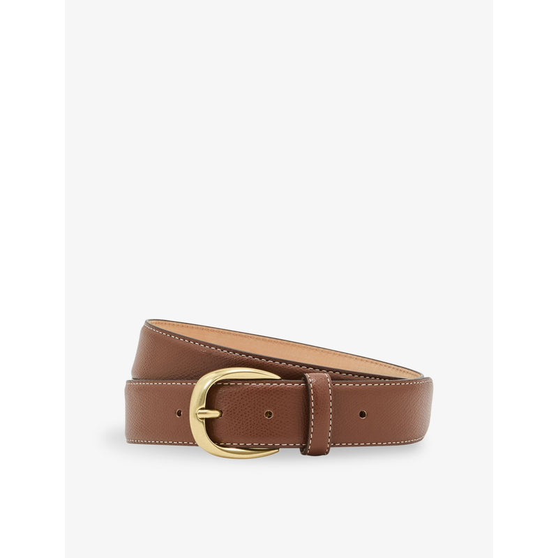 Pierce Pebble Leather Belt - 28