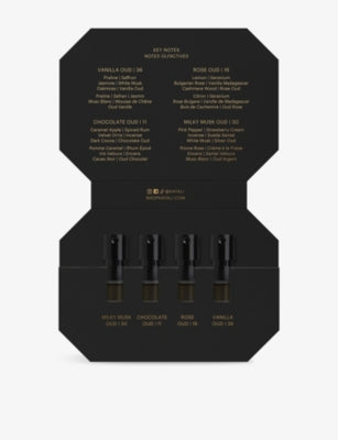 Kayali Oudgasm Discovery Layering Set perfumes 4x1.5ml, UK version