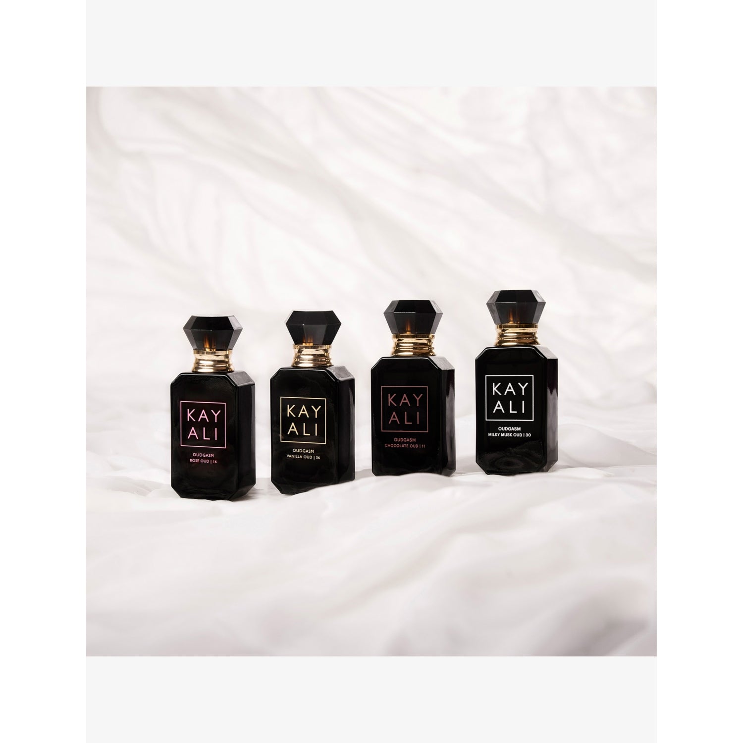 Huda Beauty Oudgasm perfume miniature set 4 x 10ml (British brand)