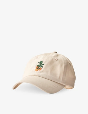 Sowvital embroidered tomato leaf cotton hat, UK version