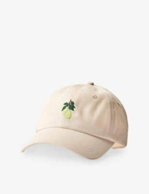 Sowvital pear embroidered cotton cap - British product