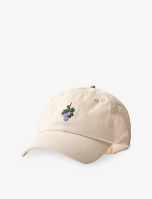 Sowvital cotton hat embroidered fig (British brand)