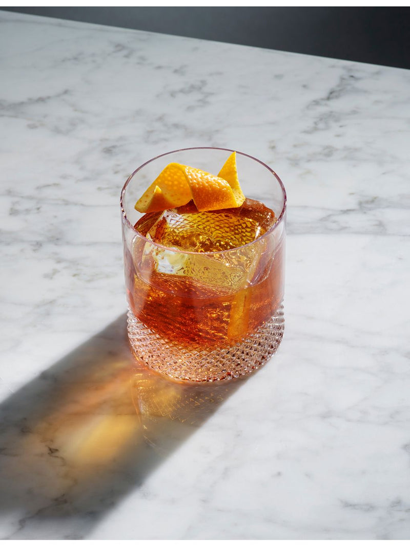 Richard Brendon diamond crystal tumbler 170ml, imported from the UK