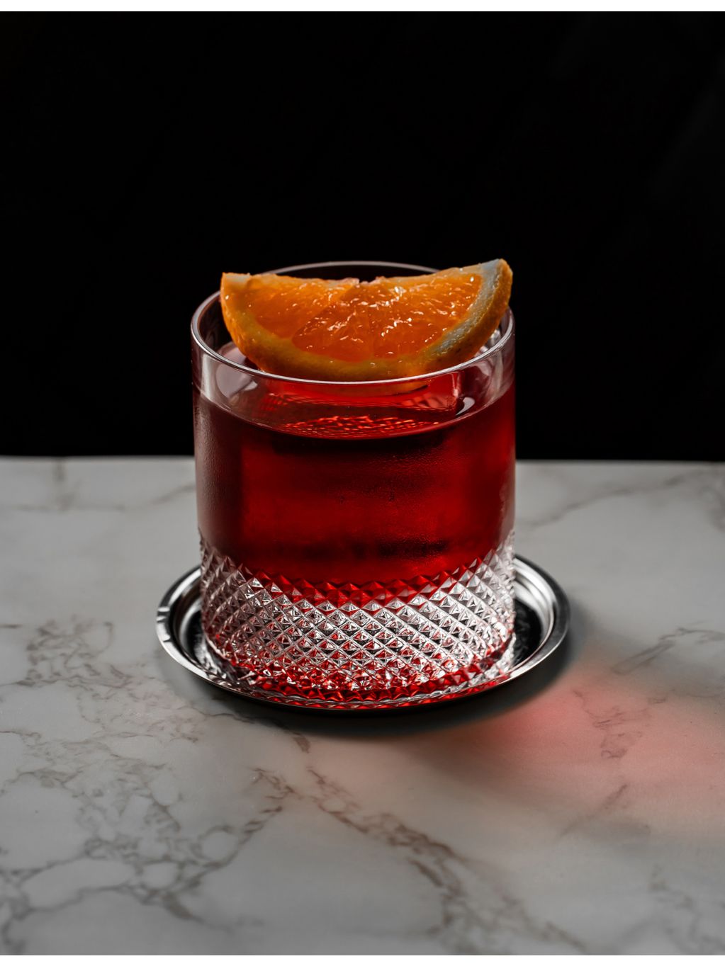 Richard Brendon diamond crystal tumbler 170ml, imported from the UK