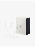 Richard Brendon wine glass set of two, mouth-blown, UK version